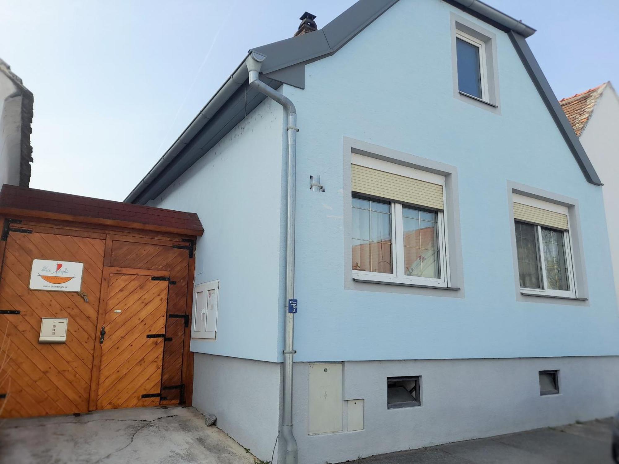 Appartement Blue Dinghi Morbisch am See Bagian luar foto