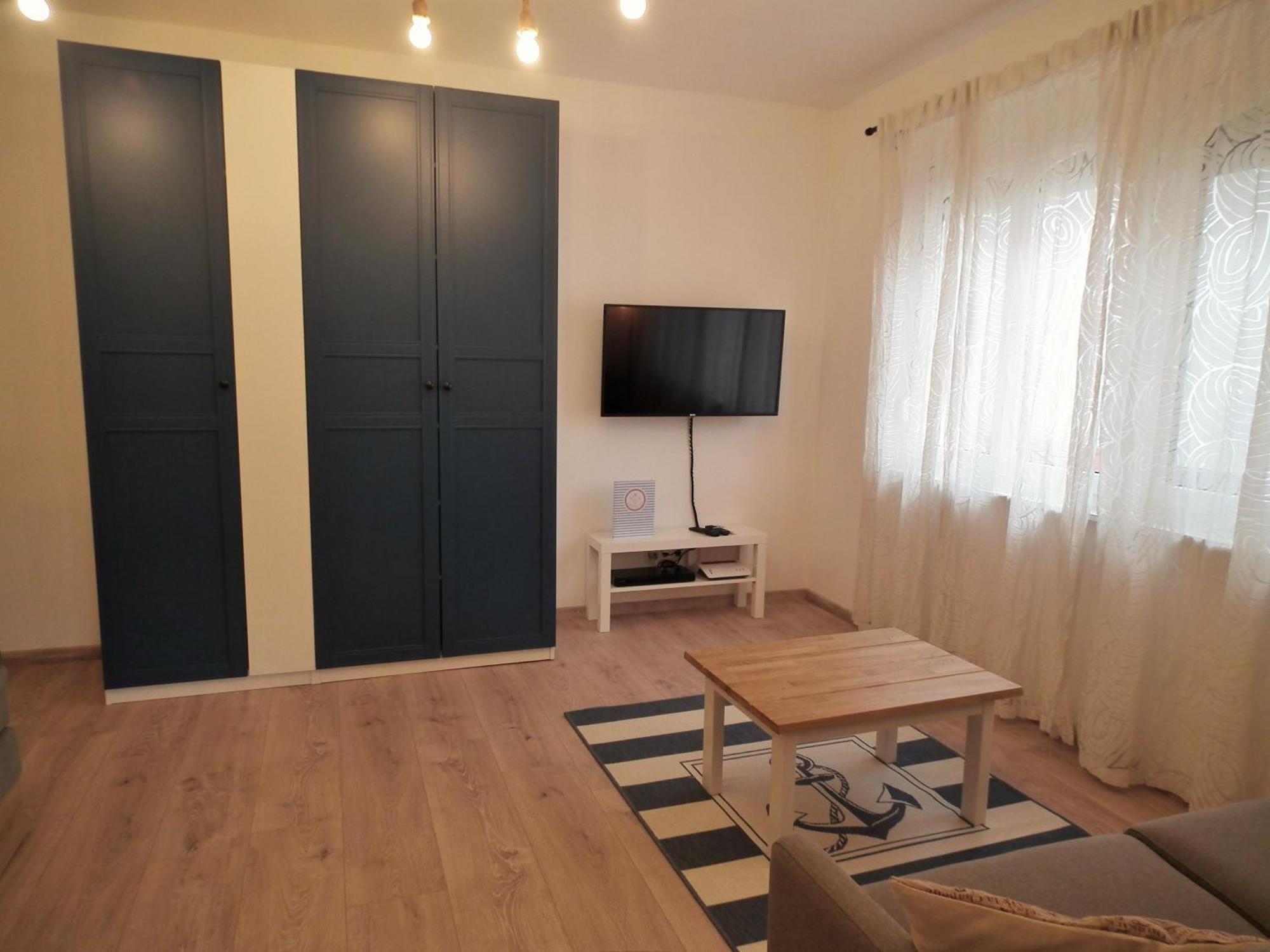 Appartement Blue Dinghi Morbisch am See Bagian luar foto