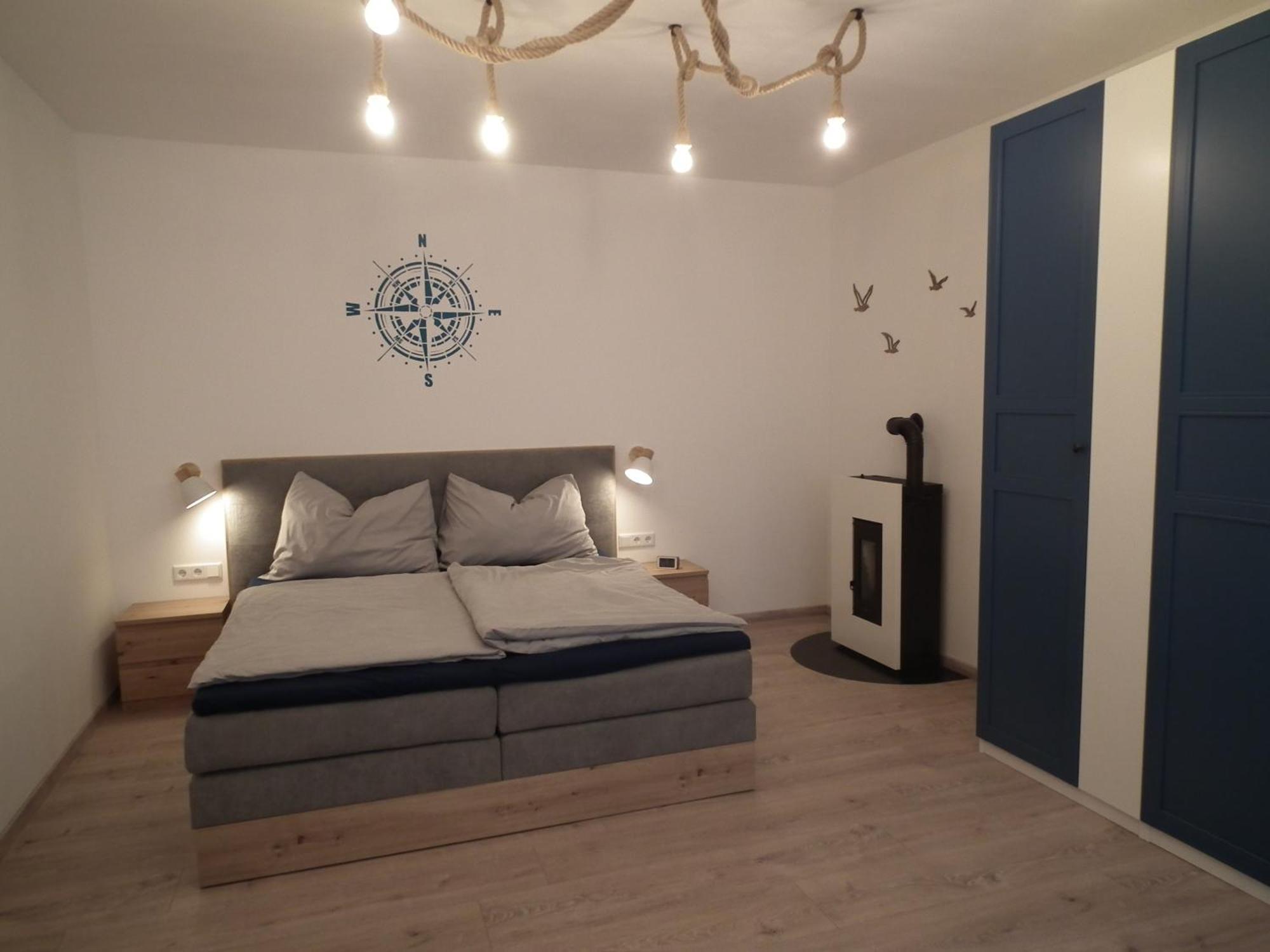 Appartement Blue Dinghi Morbisch am See Bagian luar foto