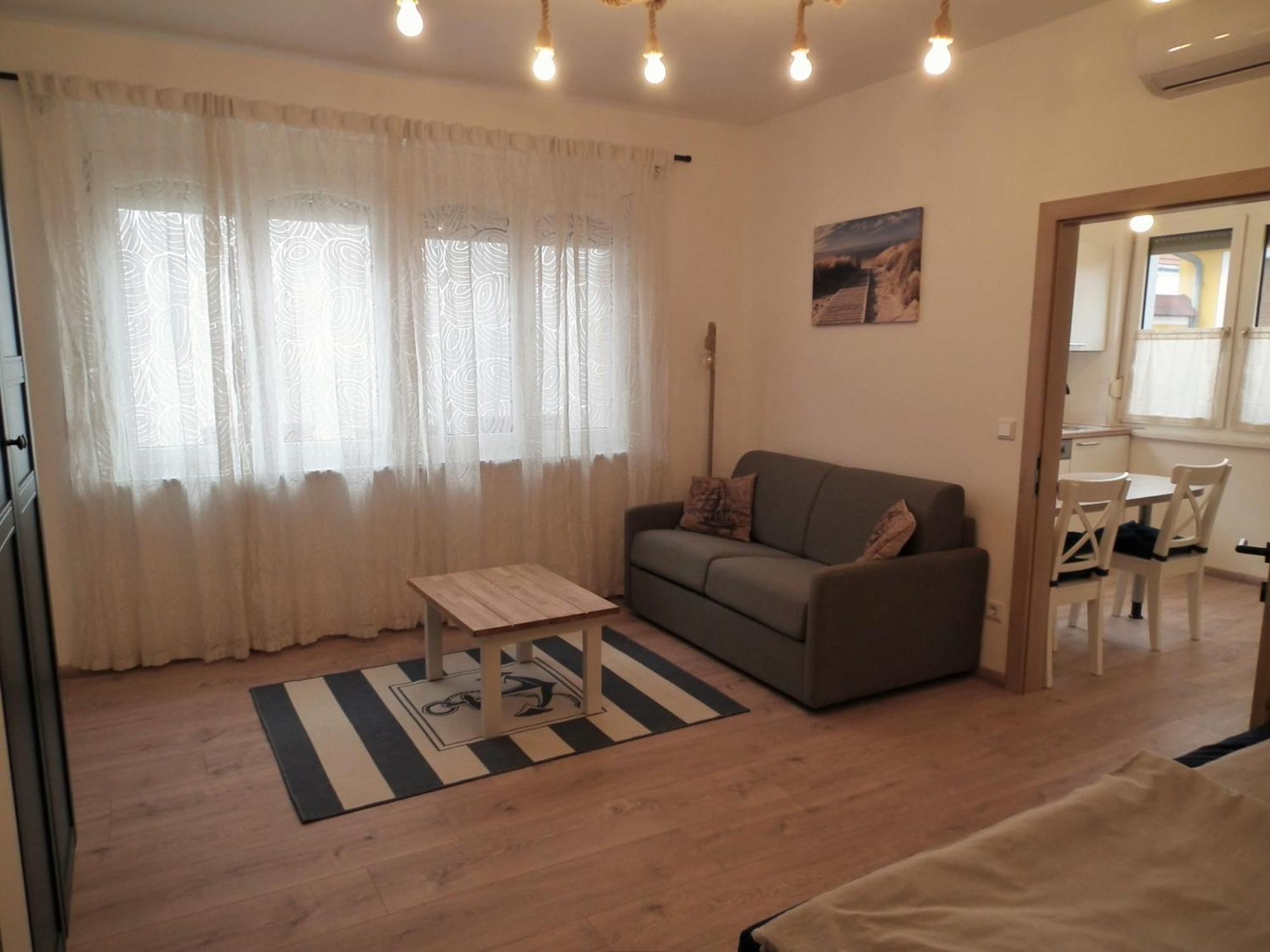 Appartement Blue Dinghi Morbisch am See Bagian luar foto