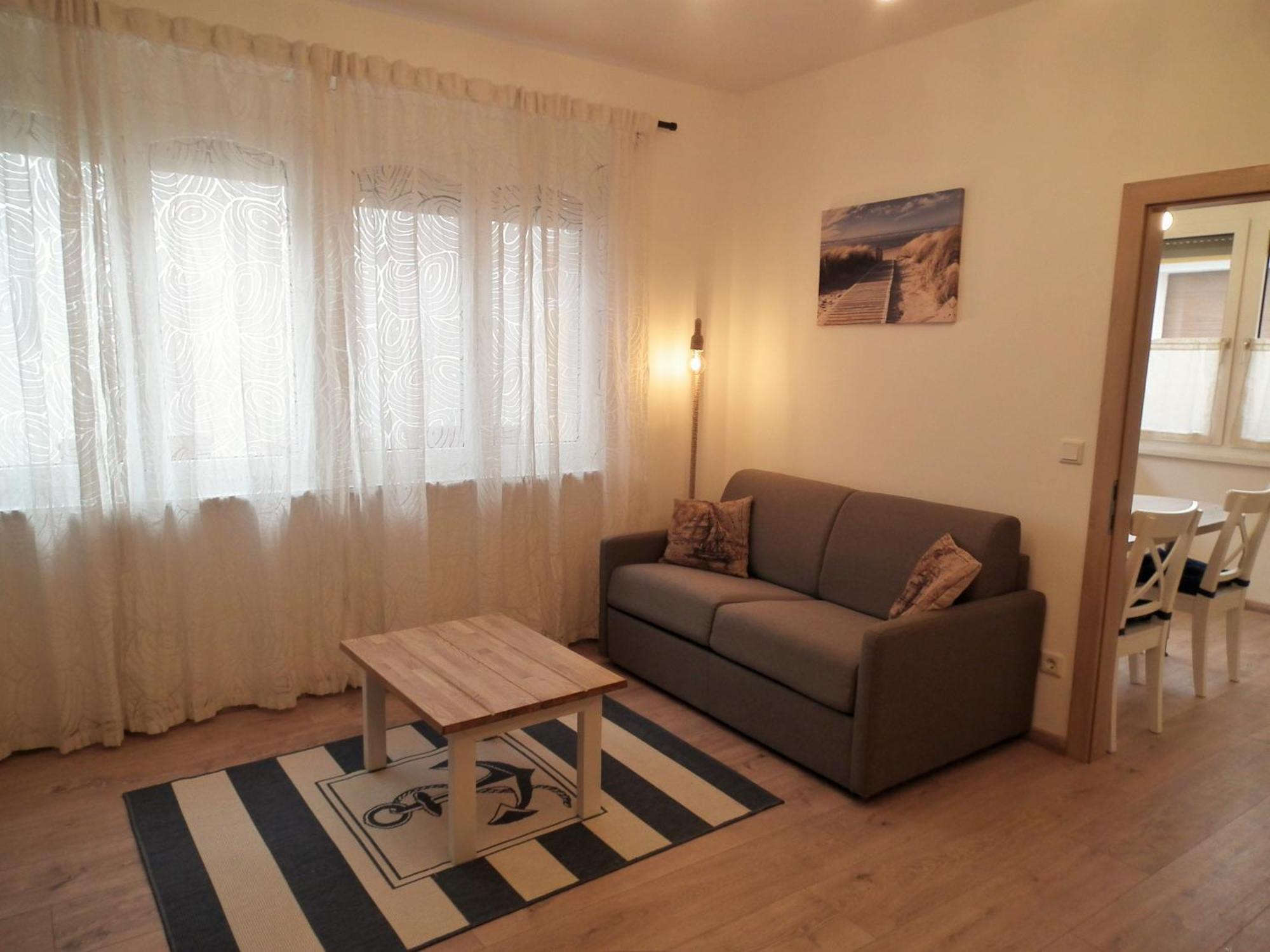 Appartement Blue Dinghi Morbisch am See Bagian luar foto