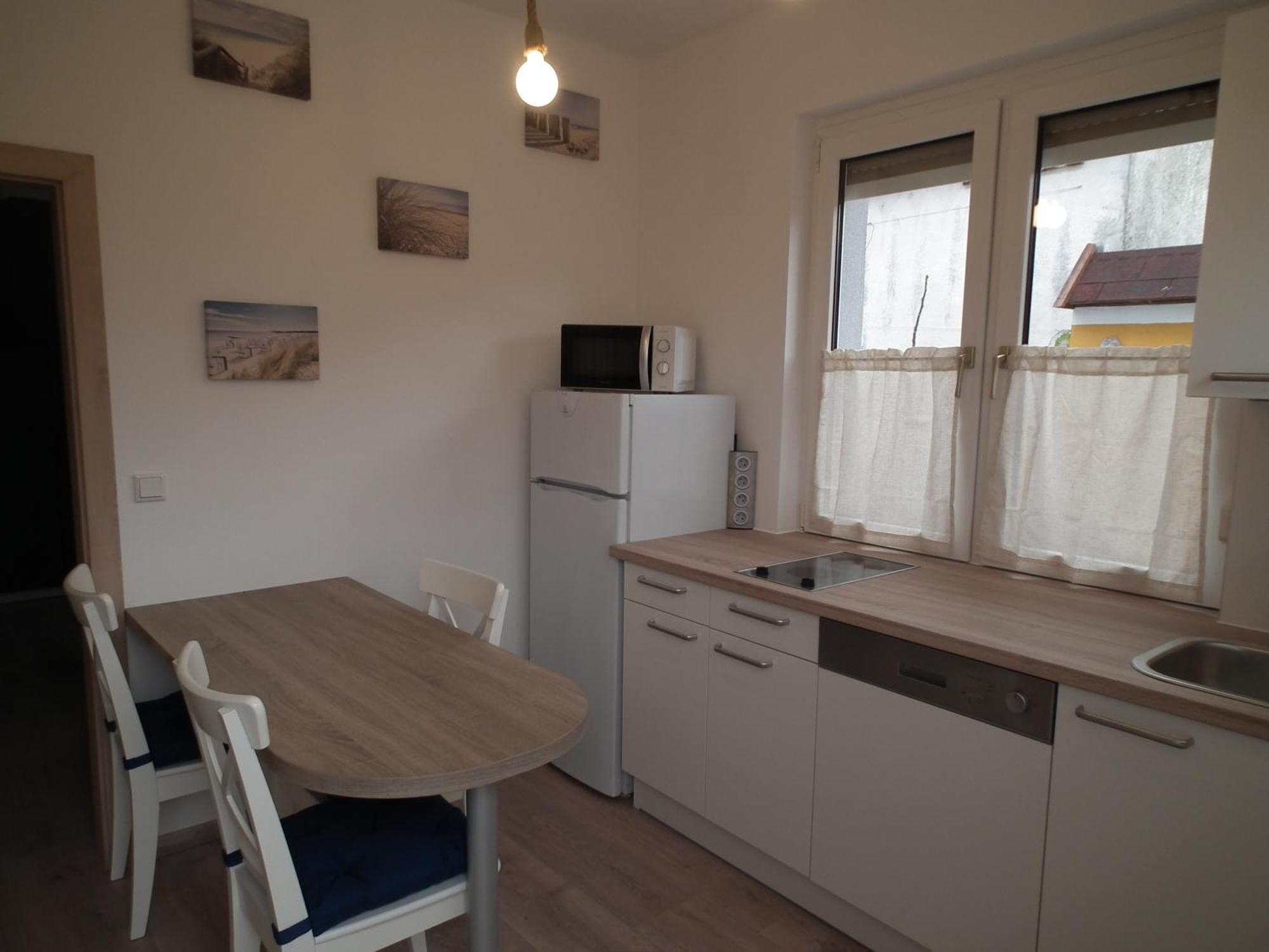 Appartement Blue Dinghi Morbisch am See Bagian luar foto